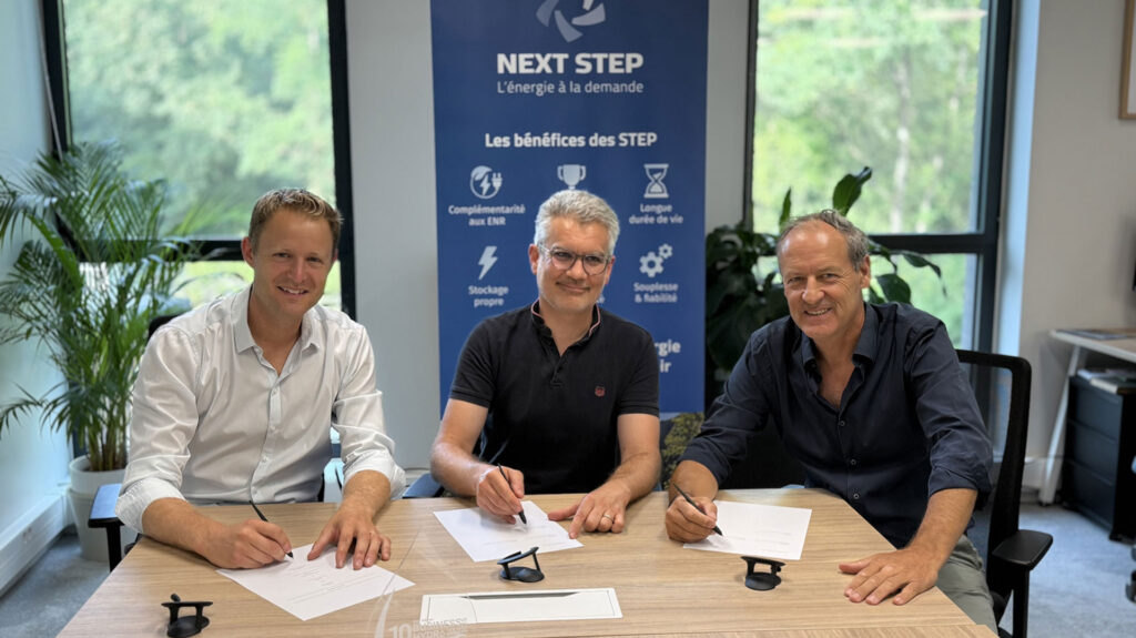 Le groupe Sorégies entre au capital de Next Step Energy pour accélérer le déploiement des petites STEP en France